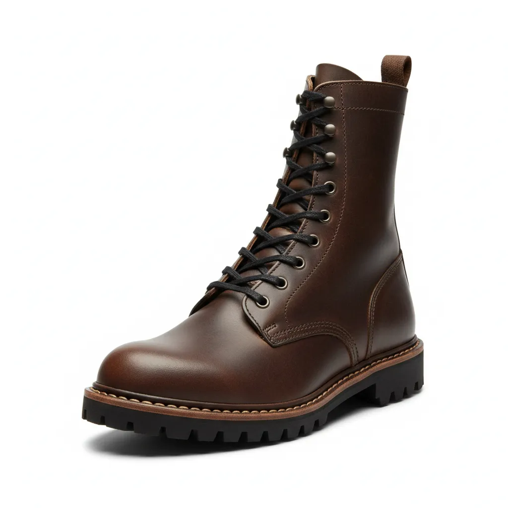 Garrison Lace-Up Combat Boot